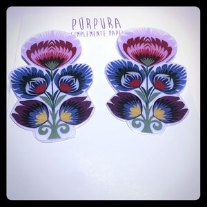 Stylish paper earrings!